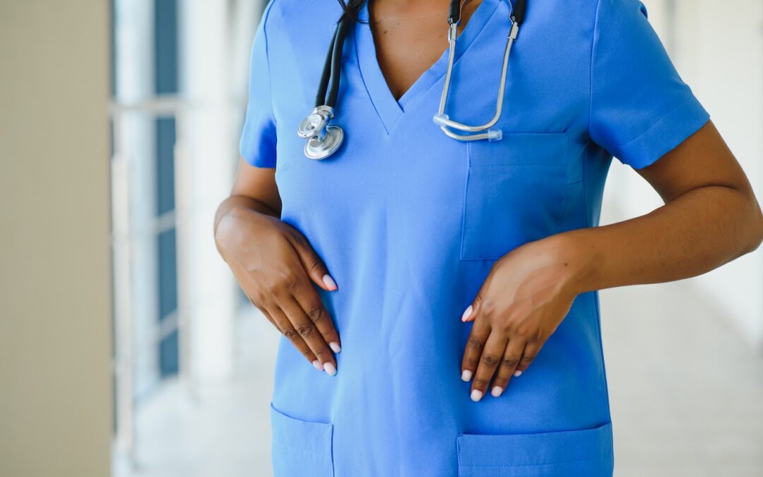 A pregnant woman doctor